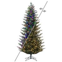 Vickerman 7.5' x 48" Slim Welch Fraser 900 LED Light Prelit Artificial Christmas Tree