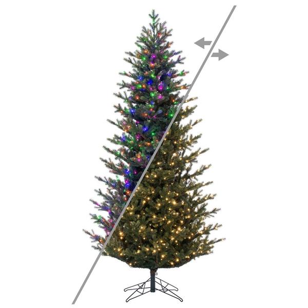8.5'' x 51" Slim Welch Fraser 1100 LED Light Pre-Lit Artificial Christmas Tree