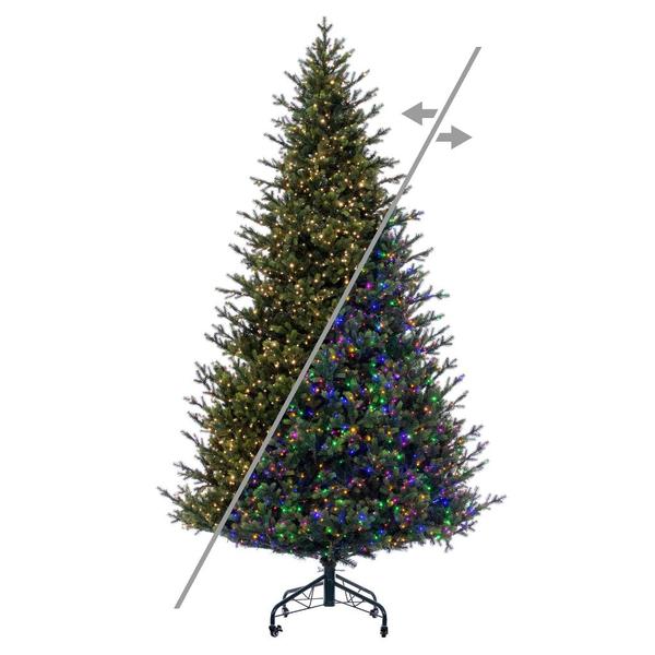 10' x 73" Welch Fraser 2750 LED Light Pre-Lit Artificial Christmas Tree