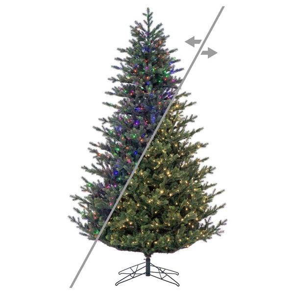 12' x 81" Welch Fraser 4100 LED Light Pre-Lit Artificial Christmas Tree