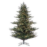 Vickerman 6.5' x 63" Sherwood Fir 950 LED Light Prelit Artificial Christmas Tree