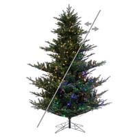 Vickerman 9' x 81" Sherwood Fir 1450 LED Light Prelit Artificial Christmas Tree