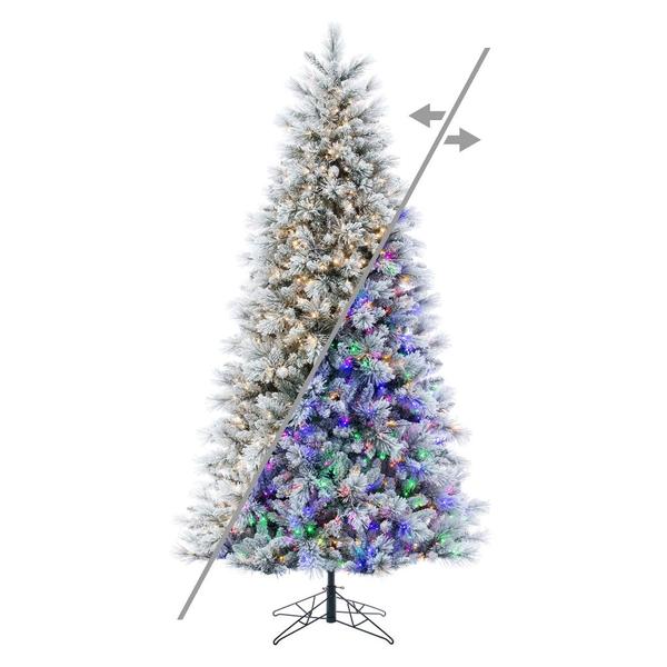 7.5' x 46" Flocked Jackson 1100 LED Light