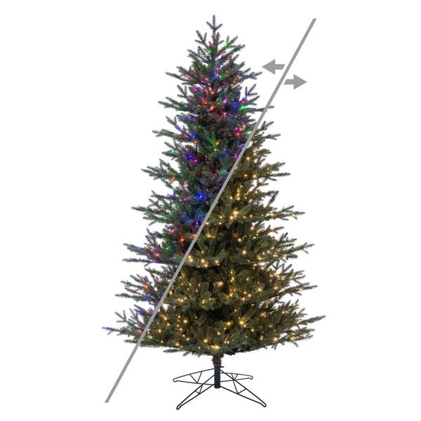 6.5' x 51" Colorado Fir 600 LED Light Pre-Lit Artificial Christmas Tree