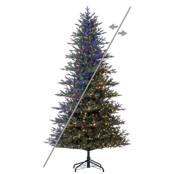 10' x 67" Colorado Fir 1650 LED Light Prelit Artificial Christmas Tree