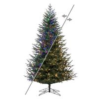 Vickerman 7.5' x 58" Orchard Fraser 900 LED Light Prelit Artificial Christmas Tree