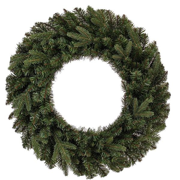 36" Vermont Spruce 264 Tip Artificial Unlit Christmas Wreath