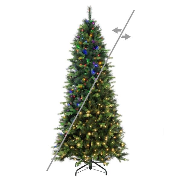 9' x 49" Southern Mixed 750 LED Light Pre-Lit Artificial Christmas Tree