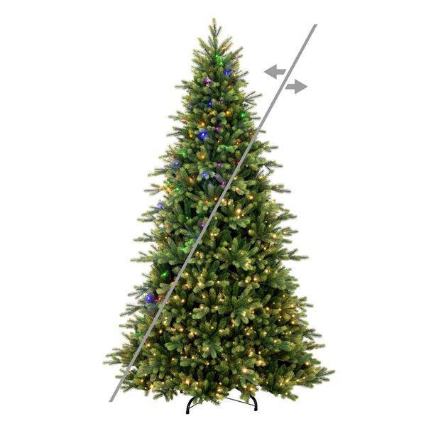 9' x 64" Jersey Fraser Fir 1100 LED Light Prelit Artificial Christmas Tree