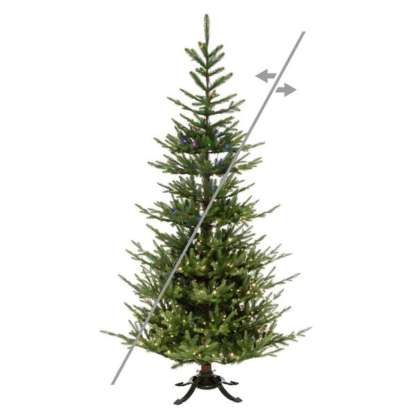 5' x 38" Norway Spruce 300 LED Light Pre-Lit Artificial Christmas Tree