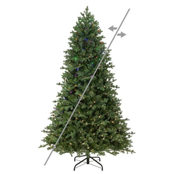 9' x 69" Northern Blue Spruce 1450 LED Light Prelit Artificial Christmas Tree