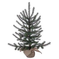 Vickerman 3' x 28" Tabiona Pine 89 Tip Artificial UnLit Christmas Tree
