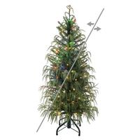 Vickerman 4.5' x 26" Norfolk Pine 150 LED Lights Pre-Lit Artificial Christmas Tree