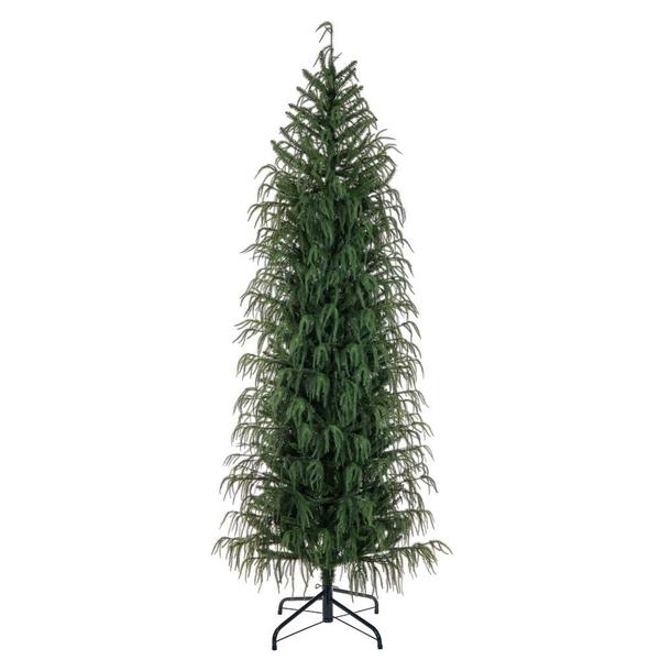 7.5' x 37" Norfolk Pine Unlit Artificial Christmas Tree 