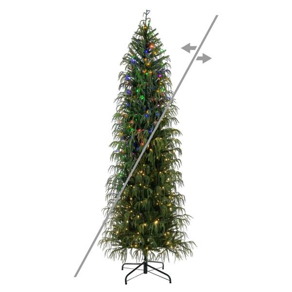 9' x 41" Norfolk Pine 500 LED Lights Pre-Lit Artificial Christmas Tree