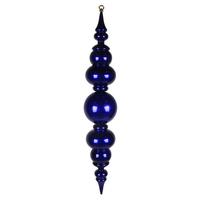 Vickerman 34" Purple Candy Ball Drop Finial Christmas Tree Ornament 