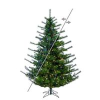 Vickerman 7.5' x 69" Lodge Pole Pine 700 LED Light Prelit Artificial Christmas Tree