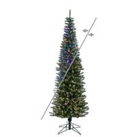 Vickerman 6.5' x 26" Frosted Provo Pine 400 LED Color Changing Lights Unlit Artificial Christmas Tree