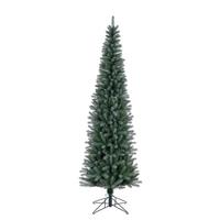 Vickerman 7.5' x 30" Frosted Provo Pine Unlit Artificial Christmas Tree