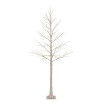 Vickerman 8'  Champagne Icy 240 Light Outdoor LEW Lighted Twig Tree
