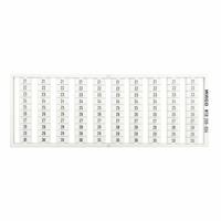 Wago 6" White 209-604 Marking Card