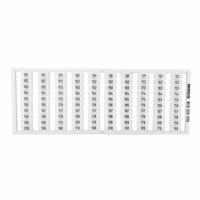Wago 6" White Marking Card