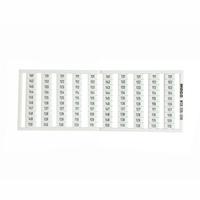 Wago 6" White 209-608 Finish Marking Card