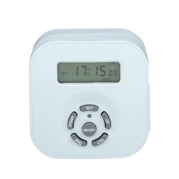 125 volt Indoor Weekly Single Outlet Digital Timer 