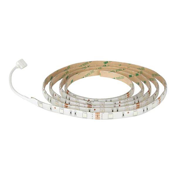6.6’ 17 watt 120 volt Color-Changing LED RGB Tape Light with Remote Control