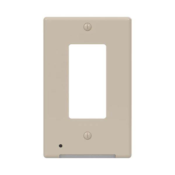 LumiCover Décor Almond Nightlight Wall Plate