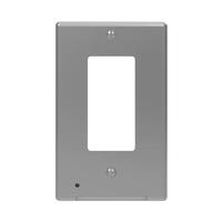 Westek LumiCover Décor Satin Nickel Nightlight Wall Plate