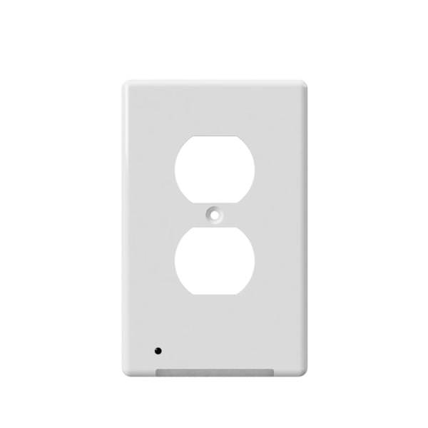 LumiCover Core Classic Dusk to Dawn White Nightlight Wallplate