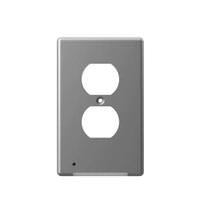 Westek LumiCover Core Classic Dusk to Dawn Nickel Nightlight Wallplate