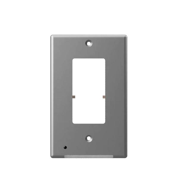 LumiCover Classic Décor Dusk to Dawn Satin Nickel Nightlight Wallplate