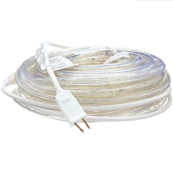 48' 12 watt 120 volt 4500K Cool White LED Rope Light Kit