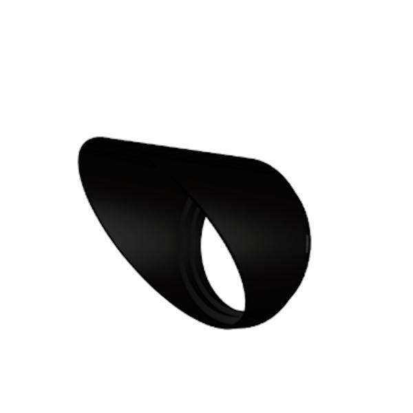 Matte Black Atom Track Series Track Light Wall Wash