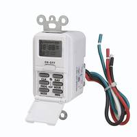 Westek Indoor Wire-In Wall Switch White Digital Timer