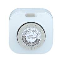 Westek Indoor 1-Outlet Daily Polarized White Mechanical Timer