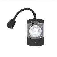 Westek 125 volt Outdoor Double Outlet Grounded Mechanical Timer