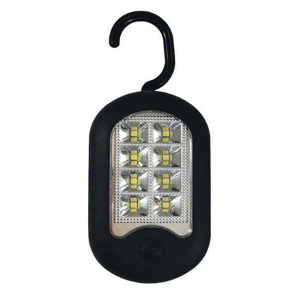 Dual Black LED Utility Light with Hook