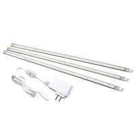 Westek 4 watt 12 volt 3000K Natural White Ultra Thin LED Strip Light Starter Kit (3 Pack)