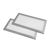 Westek 9" 5 watt 3000K Natural White Tavo Plug-in Panel Silver LED Under Cabinet Light (2 Pack)
