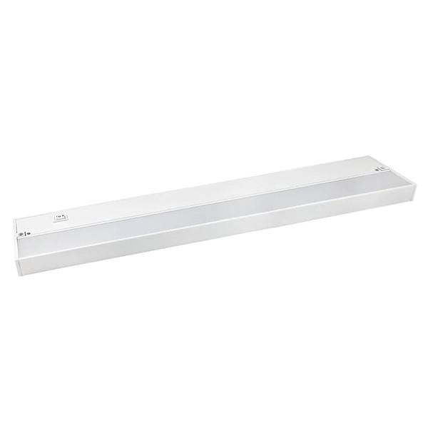 22" 12.3 watt 3000K Natural White Plug-in Aluminum LED Under Cabinet Light