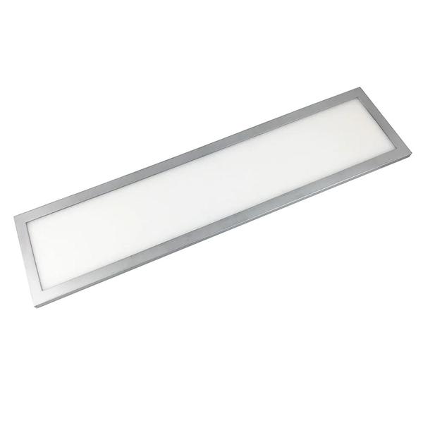 18" 9.8 watt 3000K Natural White Tavo Plug-in Panel Nickel LED Under Cabinet Light
