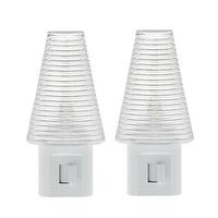Westek .3 watt 120 volt 5000K Daylight Manual Clear LED Night Light (2 Pack)