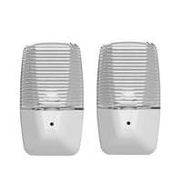 Westek .3 watt 120 volt 5000K Daylight Aria Clear LED Night Light (2 Pack)