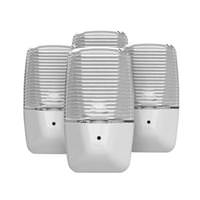 Westek .3 watt 120 volt 5000K Daylight Aria Clear LED Night Light (4 Pack)