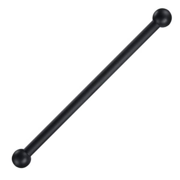 15" Textured Black Ladder Rest