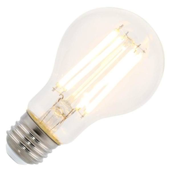 10 watt 120 volt A19 Candelabra Screw Base 2700K Warm White Clear LED Light Bulb