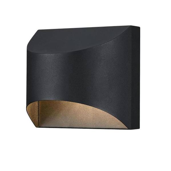 10 watt 3000K Natural White Indoor/Outdoor Textured Black LED Wall Fixture